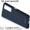 iMoshion Hoesje Geschikt voor Xiaomi Redmi Note 11 Pro Hoesje Siliconen - iMoshion Color Backcover - Donkerblauw