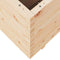 vidaXL - Plantenbak - 110x40x72,5 - cm - massief - grenenhout