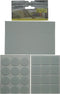 Benson Antikrasvilt - Set van 25 - Extra sterk klevend vermogen - Wit (25 stuks)