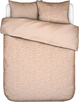 ESSENZA Belen - Dekbedovertrek Lits-Jumeaux - Bamboe jacquard - Rose - 240x200/220 cm