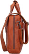 Leren Laptoptas Cognac Manhattan