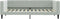 vidaXL - Slaapbank - 90x200 - cm - fluweel - lichtgrijs
