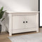 vidaXL - Schoenenkast - 70x38x45,5 - cm - massief - grenenhout - grijs