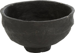 J-Line schaal - papier mache - zwart - large