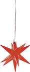 HGD CW62-1003 LED-kerstster Warmwit LED Rood Timer