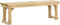 vidaXL - Tuinbank - 140 - cm - geïmpregneerd - grenenhout