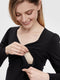 MAMA.LICIOUS MLMACY L/S JERSEY ABK DRESS - Dames Jurk - Maat L - Jersey