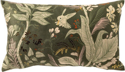 Dutch Decor SCARLET - Sierkussen 30x50 cm - Mayfly - groen - Inclusief binnenkussen