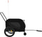 vidaXL - Hondenfietstrailer - oxford - stof - en - ijzer - zwart