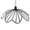 Blumen pendant lamp - hanglamp - mat zwart