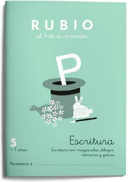Writing and calligraphy notebook Rubio Nº05 A5 Spaans 20 Lakens (10 Stuks)