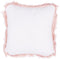 LUBHA - Sierkussen set van 2 - Roze - 42 x 42 cm - Polyester