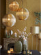 Light & Living Hanglamp Pilka - Licht Goud - Ø35cm - Modern - Hanglampen Eetkamer, Slaapkamer, Woonkamer