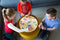 BS Toys 3-in-1 Bordspel - Keezenspel Ganzenbord Ludo - Hout - Voor 2 tot 6 spelers