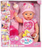 BABY born - Soft Touch Magic Girl - Babypop 43 cm met 10 functies - Roze