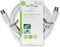 Nedis Coaxkabel - Coax Male naar Coax Female - 90 dB - 75 Ohm - Dubbel Afgeschermd - 2.00 m - Wit