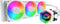 Cooler Master MasterLiquid 360 Core II - All-in-One Waterkoeling - 360mm radiator 3x ARGB-ventilatoren - Wit