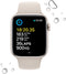 Apple Watch SE (2022) - Smartwatch - Gezondheidsmonitoring en valdetectie - Sterrenlicht Aluminium