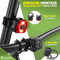 MiVelo Cube One - Fietsverlichtingsset - USB Oplaadbaar StVZO-goedgekeurd