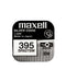 Maxell 18289900 - Horlogebatterij - 395 SR 927 SW Silver Oxide 1.55V - Zilver