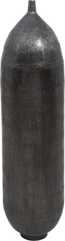 Vaas Zwart 33 x 33 x 120 cm Aluminium