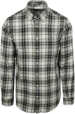 McGregor Overhemd Flanel Ruiten - Regular-fit - Groen - Maat XL