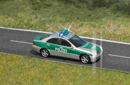 Busch 5630 H0 Hulpdienstvoertuig Mercedes Benz C-klasse politiewagen Polizei