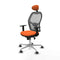 Piqueras y Crespo 1D086G1 - Bureaustoel - Hoogteverstelbaar - Oranje