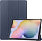 imoshion Tablet Hoes - Geschikt voor Samsung Galaxy Tab S8 Plus / Galaxy Tab S7 Plus / Galaxy Tab S7 FE - Trifold Bookcase - Donkerblauw