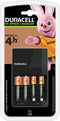 Duracell CEF14 - Oplader - Laadt 4 AA/AAA in 4 uur - Inclusief 2 AA en 2 AAA (2 stuks)