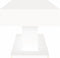 vidaXL - Salontafel - 96x50x45 - cm - bewerkt - hout - wit