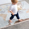 Lorena Canals - wasbaar vloerkleed - Vintage Map - 140 x 200 cm