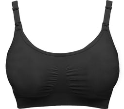 Medela 3-in-1 Voedings- en kolf bh - Ademend en met verstelbare bandjes - Zwart - Maat L