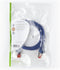 Nedis CAT6 Netwerkkabel - RJ45 Male - RJ45 Male - S/FTP - 1.50 m - Rond - LSZH - Blauw - Envelop