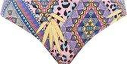 Freya CALA FIESTA - Bikini Brief - Bloemen en panterprint - Roze/zwart/blauw/geel