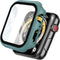 imoshion Screenprotector - Geschikt voor Apple Watch Series 4 / 5 / 6 / SE - 44mm - Full Cover Hard Case / Beschermend Hoesje - Donkergroen