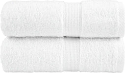 vidaXL - Gastendoekjes - SOLUND - 2 - st - 600 - g/m² - 30x50 - cm - wit