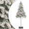 vidaXL - Kunstkerstboom - met - sneeuw - 180 - cm