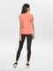 Only Play Clarisa S/S Sportshirt - Vochtregulerend - Oranje - Maat XS