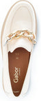 Gabor 92.554 - Dames Loafers - Extra wijdte - Beige - Maat 38