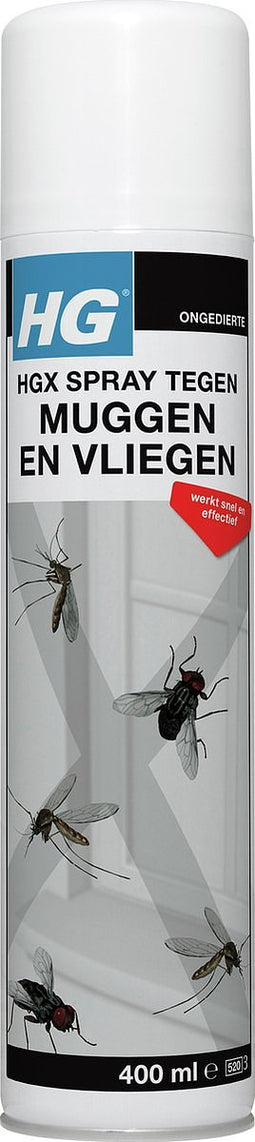 HGX spray tegen muggen en vliegen 8574N 400ml