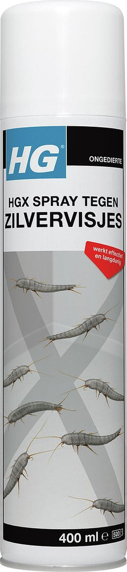 HGX spray tegen zilvervisjes 13463N 400ml