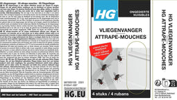 HGX vliegenvanger 4st