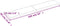 vidaXL - Wandschap - 160x30x(2-4) - cm - onbehandeld - massief - eikenhout
