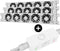 Heatfan 5 - Radiator Ventilator met Sensor - 3 Stuks - Universele Maat - Convector Ventilator Zonder Geluid - Wit