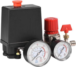 HGY Compressor Socket, Kleine Luchtcompressor Drukschakelaar Regelklepregelaar met meetapparatuur