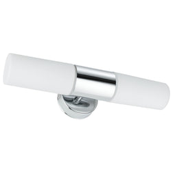 Paulmann Lenia - Spiegellamp - LED 2x40W IP44 - Chroom/opaak