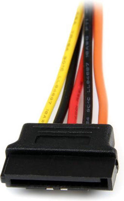 StarTech.com PYO2LSATA - SATA voeding-Y-splitterkabeladapter - 15 cm