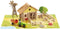 JEUJURA Mijn Houten Boerderij - Bouwspel - 145 stukjes - Afmetingen doos 39 x 32 x 11 cm