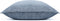 Zohome Kussensloop Lino - Kussenhoes van 40x80 cm - 1 stuk - 100% Katoen - Blauw